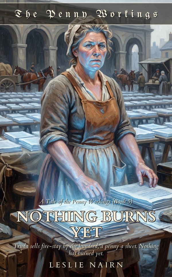 Cover of Book 5: Nothing Burns Yet